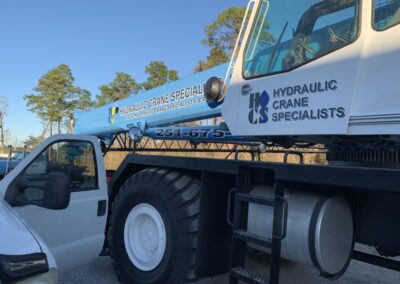 Hydraulic Crane Specialists vehicle graphics