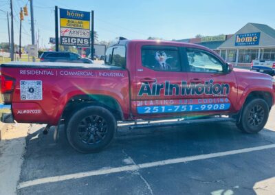 Air In Motion vehicle graphic
