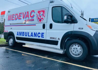 Medevac Ambulance graphic sign