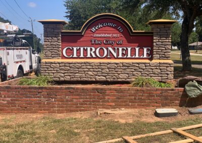 Citronelle monument sign