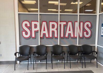 Spartan window graphics